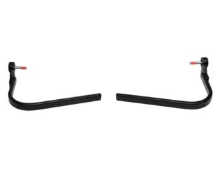 Barkbusters Single-Point Bar End Mount Handguard Kit for 6mm and 8mm Internally Threaded Bar Ends – Storm S7 without Plastics