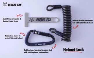 Desert Fox Helmet and Jacket Lock