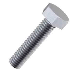 M6 X 16mm Hex Head Cap with 1mm Pitch – DIN933