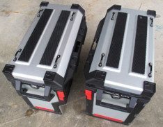 TechSpec Pannier Covers for Side Case Lids on Yamaha XT1200Z Super Tenere – 4-Piece Kit