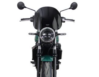 MRA Touring windshield “NTM”. Mounting set included. for KAWASAKI Z 650 RS 2022 (Black)